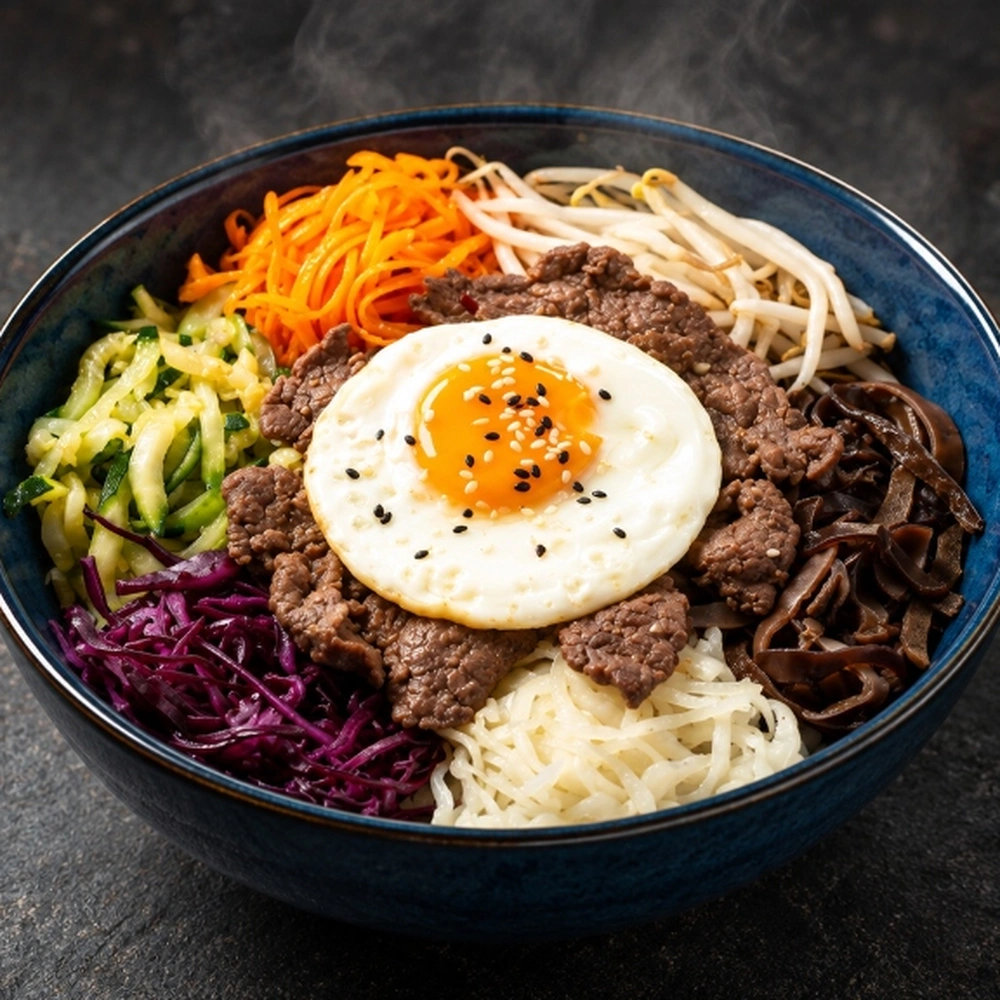 Ikonický korejský Bibimbap SATÉ